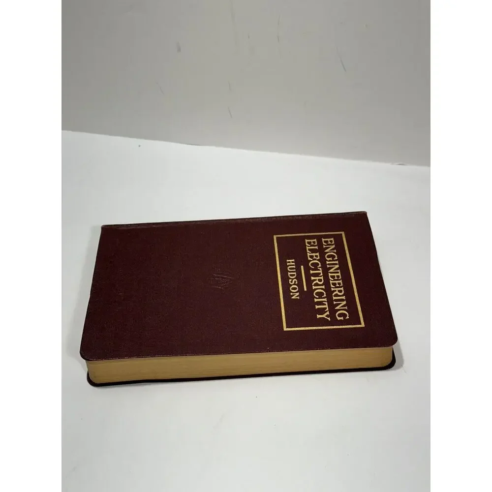 Engineering Electricity 1941 Book‎ Hard Bound Ralph G. Hudson Third Edition VTG